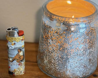 Mama "A" || Bedazzled Rhinestone Lighter
