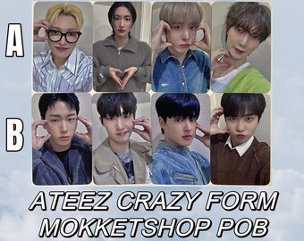ATEEZ WILL トレカ mokket shop 8枚 ATEEZ WILL トレカ mokket shop 8枚