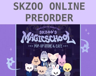 SKZOO [Official] Online Preorder Stray Kids SKZ 4th Fanmeeting Magic Shop Bang Chan Lee know Changbin Hyunjin Han Felix Seungmin I.N