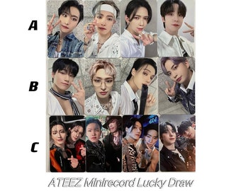 ATEEZ [official] Minirecord Lucky Draw 5.0 LD POB Bouncy