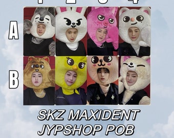 SKZ [Official] Stray kids Maxident Skzoo JYPSHOP Photocard Preorder POB Felix Hyunjin Bangchan Changbin Seungmin Han Jisung Lee know I.N