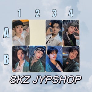 SKZ JYPSHOP [Official] POB Preorder Rock 樂 Star Photocard Stray Kids felix hyunjin know bang chan changbin seungmin I.n Han postcard