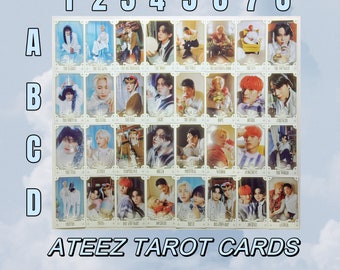 ATEEZ [Official] 4th ATINY Membership POB 2023 San Wooyoung Mingi Hongjoong Yeosang Seonghwa Jongho Yunho photocard Polaroid Unit