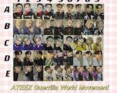 ATEEZ Guerrilla World Movement Photocard Official Pob Halazia Spin