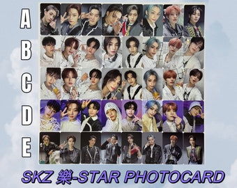 Stray kids [OFFICIAL] Rock 樂 Star Rockstar Photocard SKZ Felix Hyunjin know bang chan Changbin Seungmin I.N Han Digipack Headliner Nemo