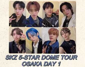 SKZ [OFFICIAL] Osaka Day 1 Dome Tour 5-star POB Photocard Stray