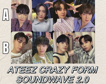ATEEZ MOVEMENT soundwave トレカ ATEEZ SOUNDWAVE トレカ 8種コンプ ① - メルカリ