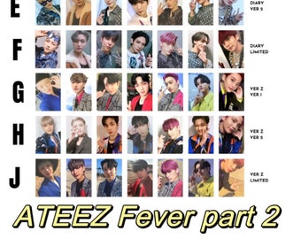 ATEEZ [OFFICIAL] Fever Part 2 Part 3 Epilogue Album