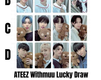 送料無料ライン対応ショップ限定キャンペーン ATEEZ [official] Withmuu Lucky Draw POB Bouncy World Outlaw K-POP・アジア