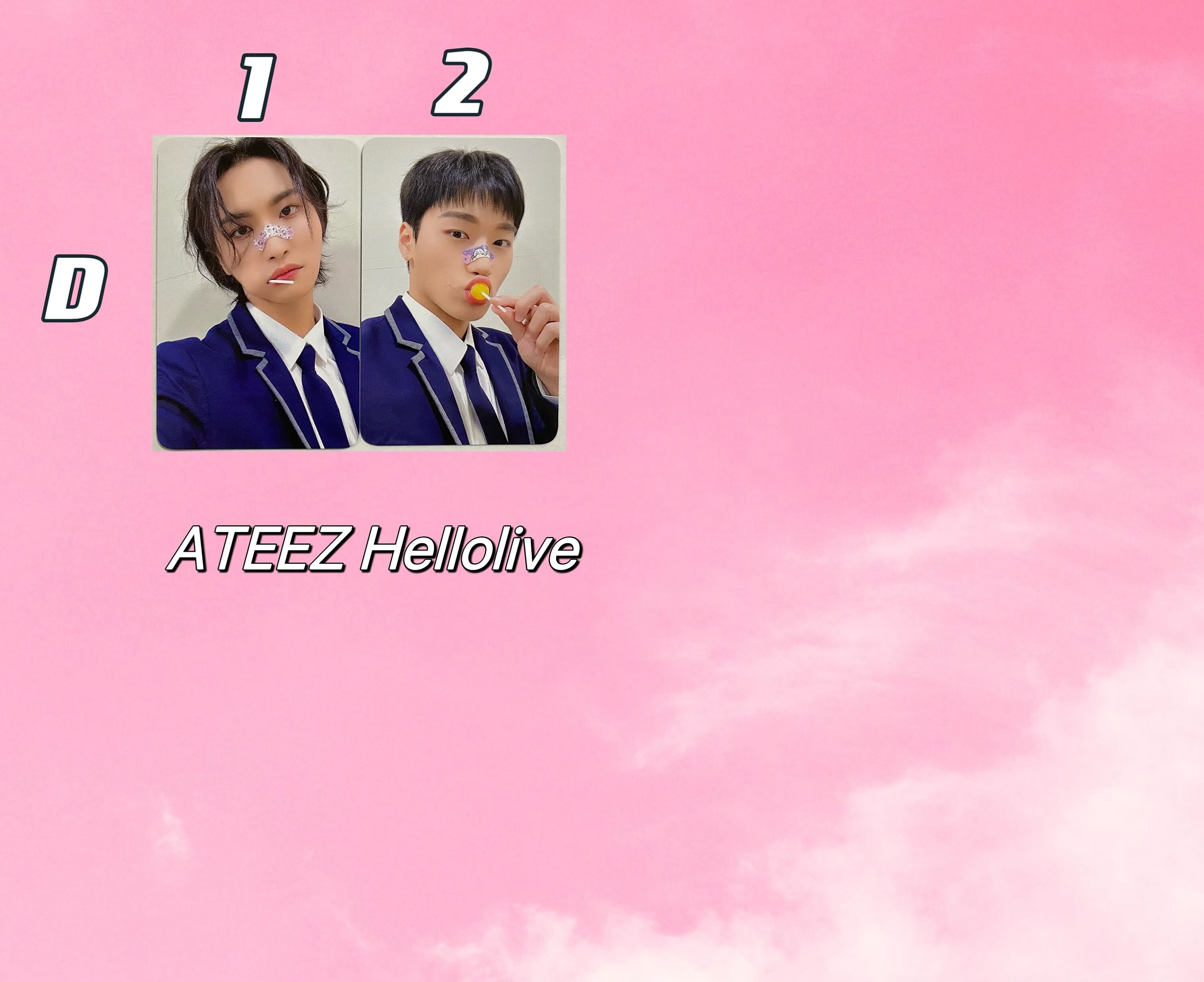 ATEEZ ZERO : FEVER EPILOGUE Wonderwall 4.0 San Seonghwa