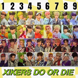 Xikers [Official] Official Photocard MD Do or Die House of Tricky: How to Play minjae junmin sumin hunter seeun yujun jinsik yechan hyunwoo
