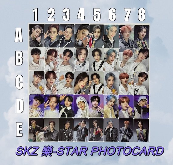Stray Kids [OFFICIAL] Rock 樂 Star Rockstar Photocard SKZ