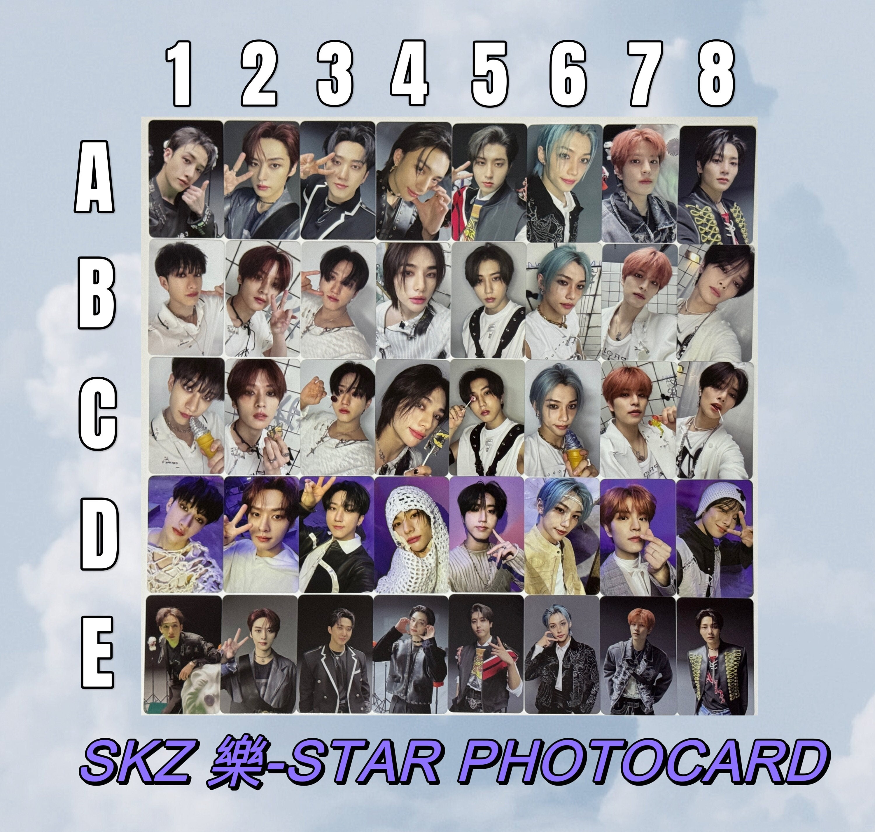 StrayKids 樂-STARヒョンジン ROCK-STARトレカ Stray Kids - Stray Kids 樂 STAR ヒョンジン トレカ スキズ