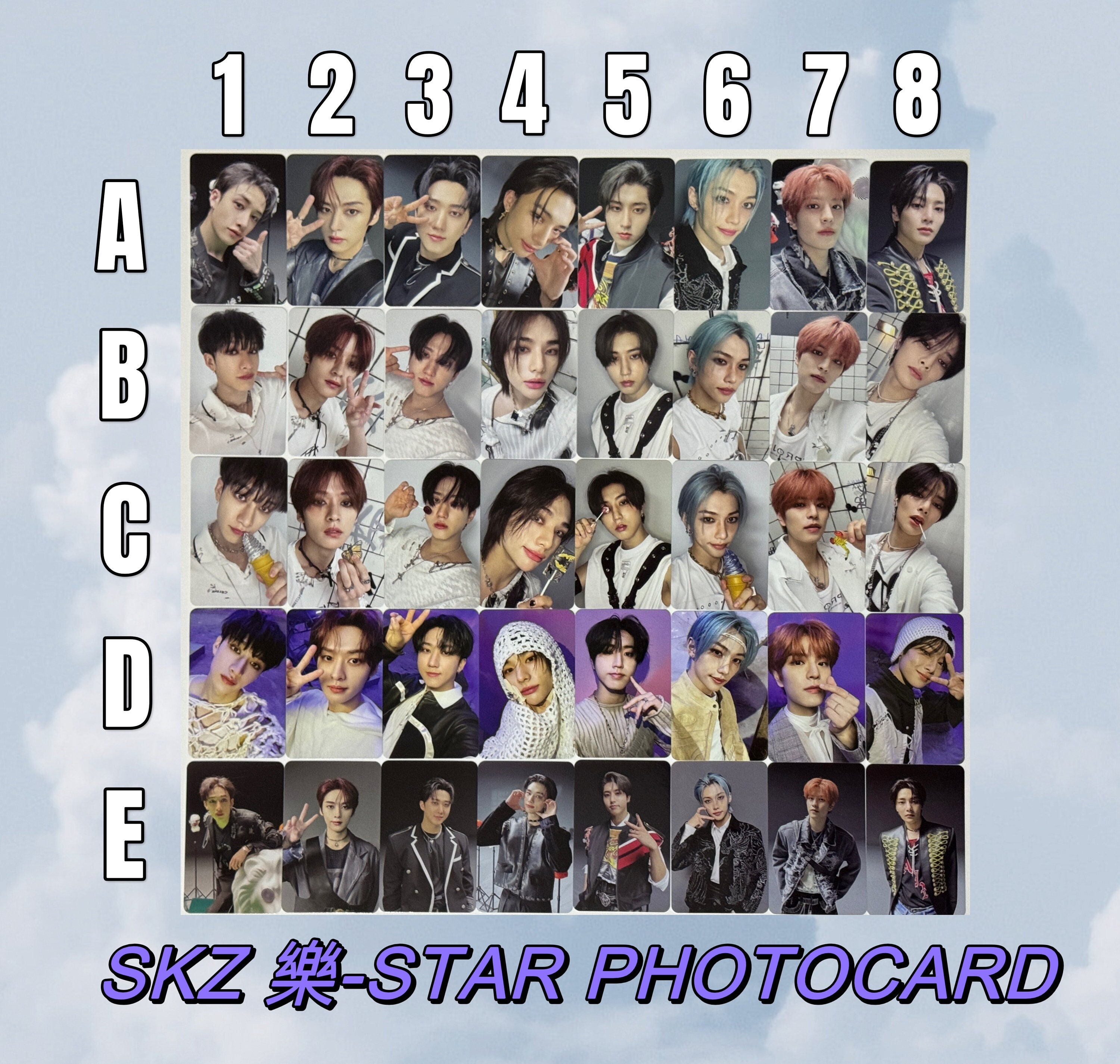 55pcs/set Kpop Stray Kids Lomo Cards Hd Photocards Christmas Evel New Plbum  Music No Easy Go Live Korean Fashion Postcard