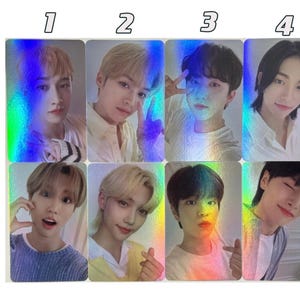 Stray Kids [Official] Nacific R2 Photocard SKZ Felix Hyunjin Lee know Bang Chan Changbin Seungmin I.N Han Jisung Holo