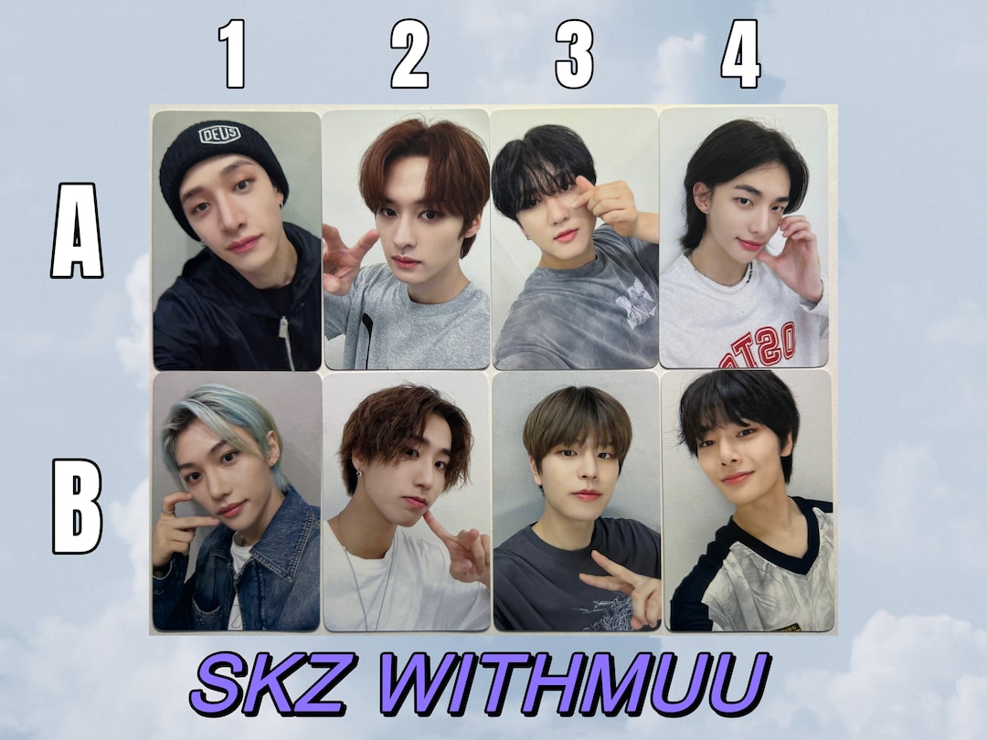 Stray Kids - straykids ヒョンジン 樂 STAR with muu withmuu Stray Kids Hyunjin 樂 STAR ROCK STAR Withmuu Limited LUCKY