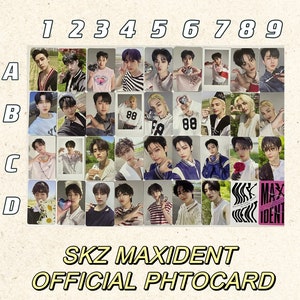 Stray Kids [Official] Maxident Photocard SKZ Apple Music POB case 143 felix hyunjin Lee know bang chan changbin seungmin I.N Han Crush