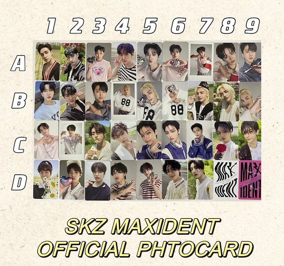 straykids MAXIDENT BDMトレカコンプセット straykids MAXIDENT BDMトレカコンプセット