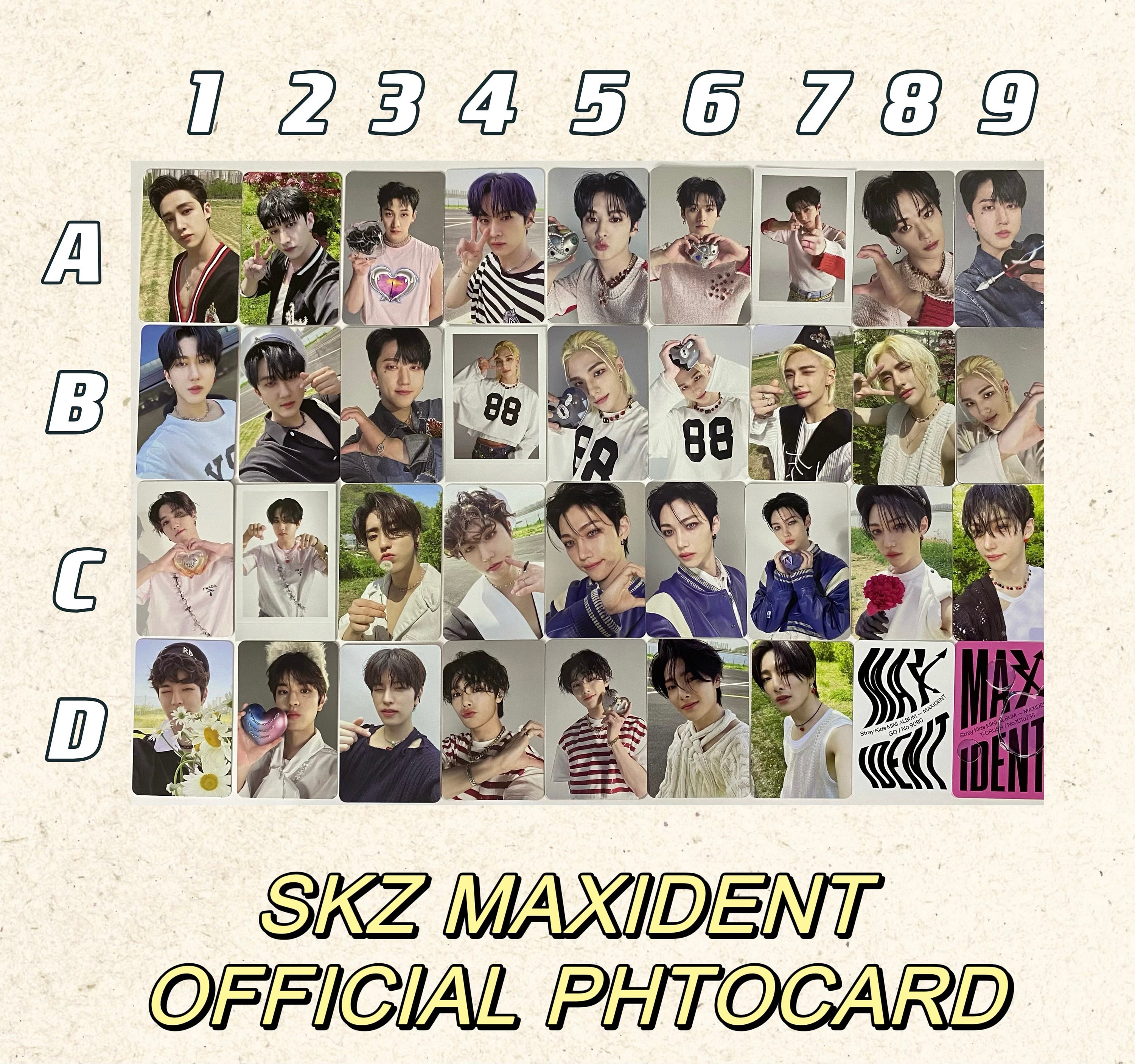 Stray Kids [official] Maxident Photocard SKZ Apple Music POB