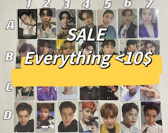 Clearance SALE** NCT 127 Dream Official Photocard 2022 Sticker Favorite Dicon Universe Sticky SMCU Kino Resonance pob johnny taeil