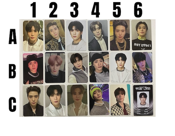 Jaehyun NCT 127 Official Photocard 2022 Sticker Favorite