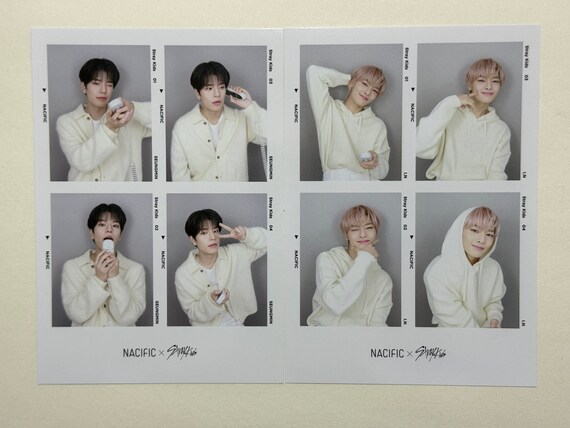 Stray Kids [official] Nacific 4 Cut Four Photocard SKZ Felix