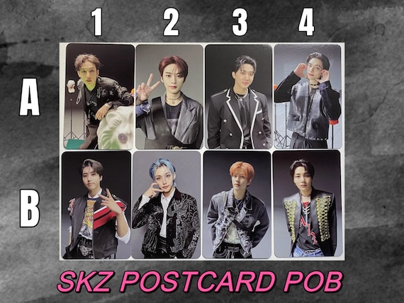 Stray Kids [OFFICIAL] Rock 樂 Star Photocard SKZ Felix Hyunjin