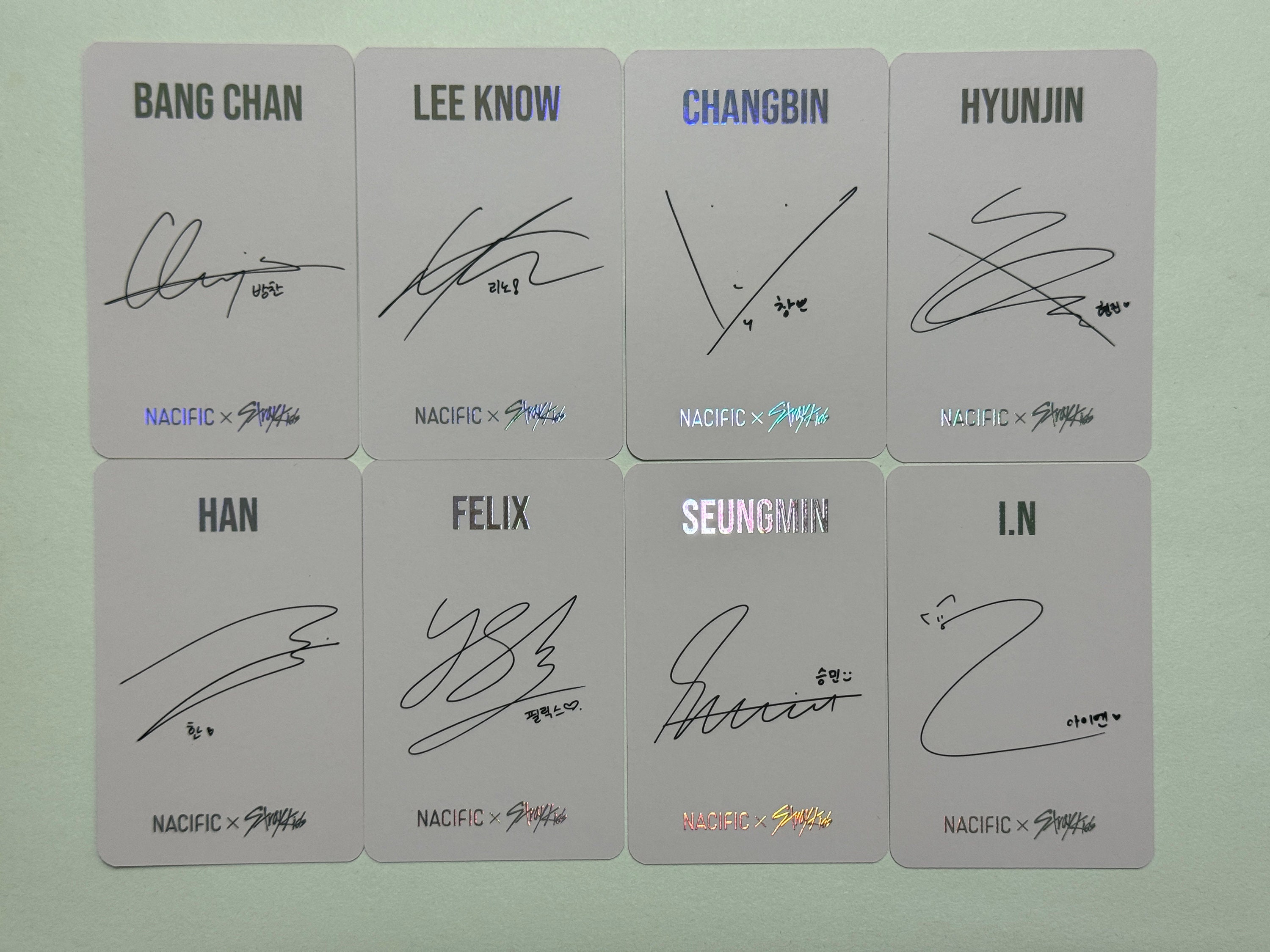 Stray Kids [official] Nacific R5 Photocard SKZ Felix Hyunjin Lee