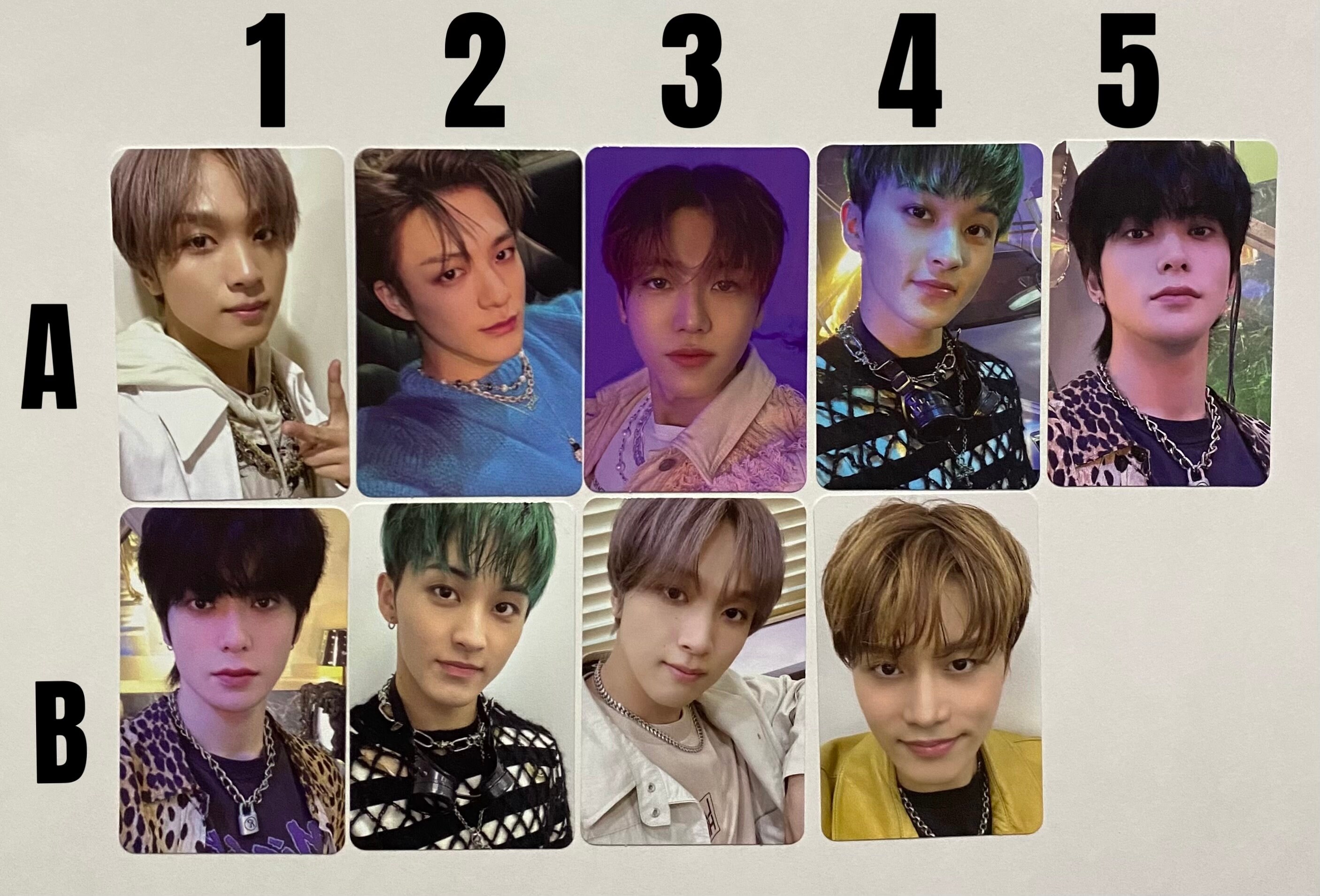 NCT 2021 Dreaming Earthquake 127 Official Photocard 2022 Taeyong