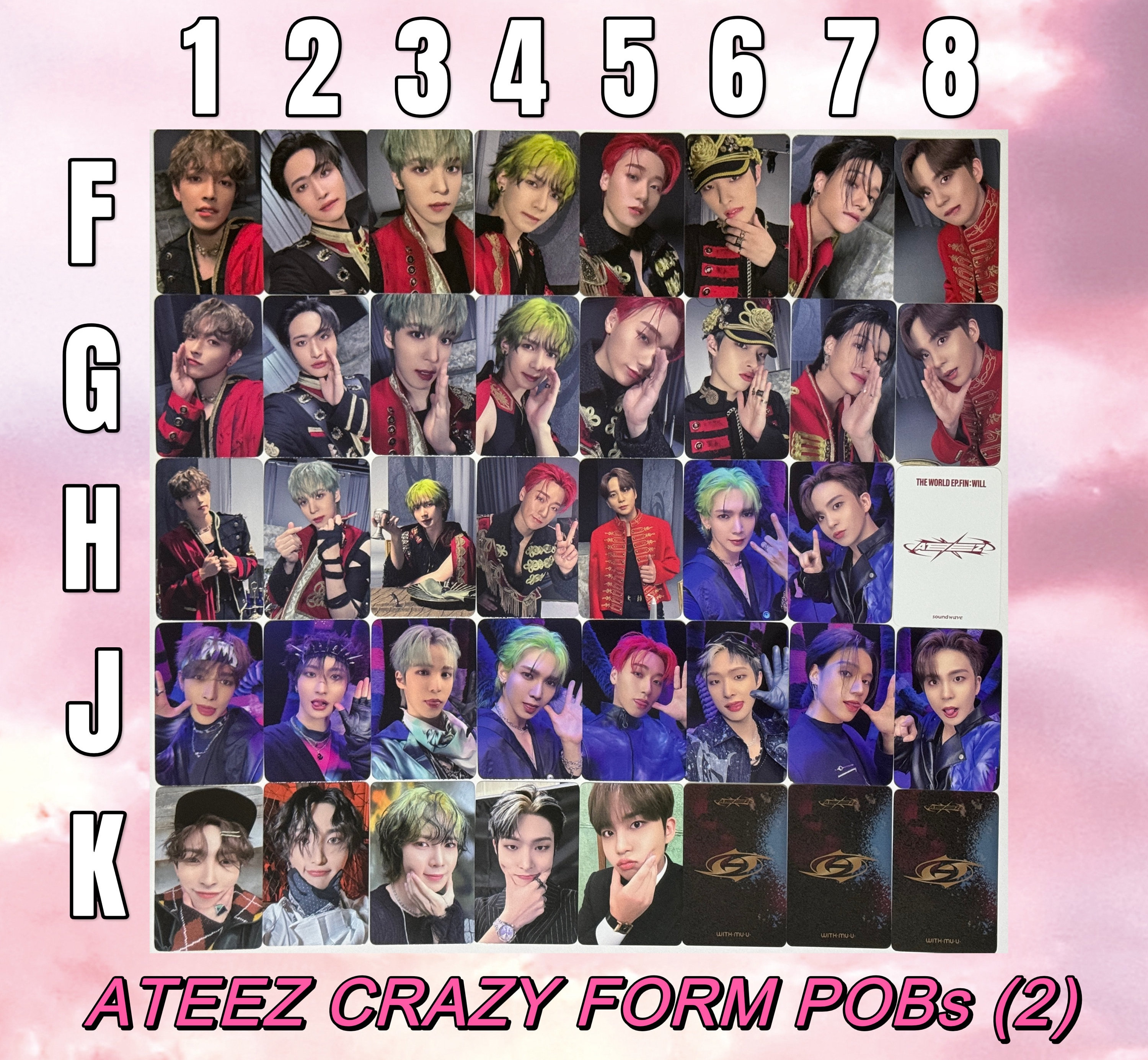 ATEEZ [official] Crazy Form POB Preorder World Fin Will