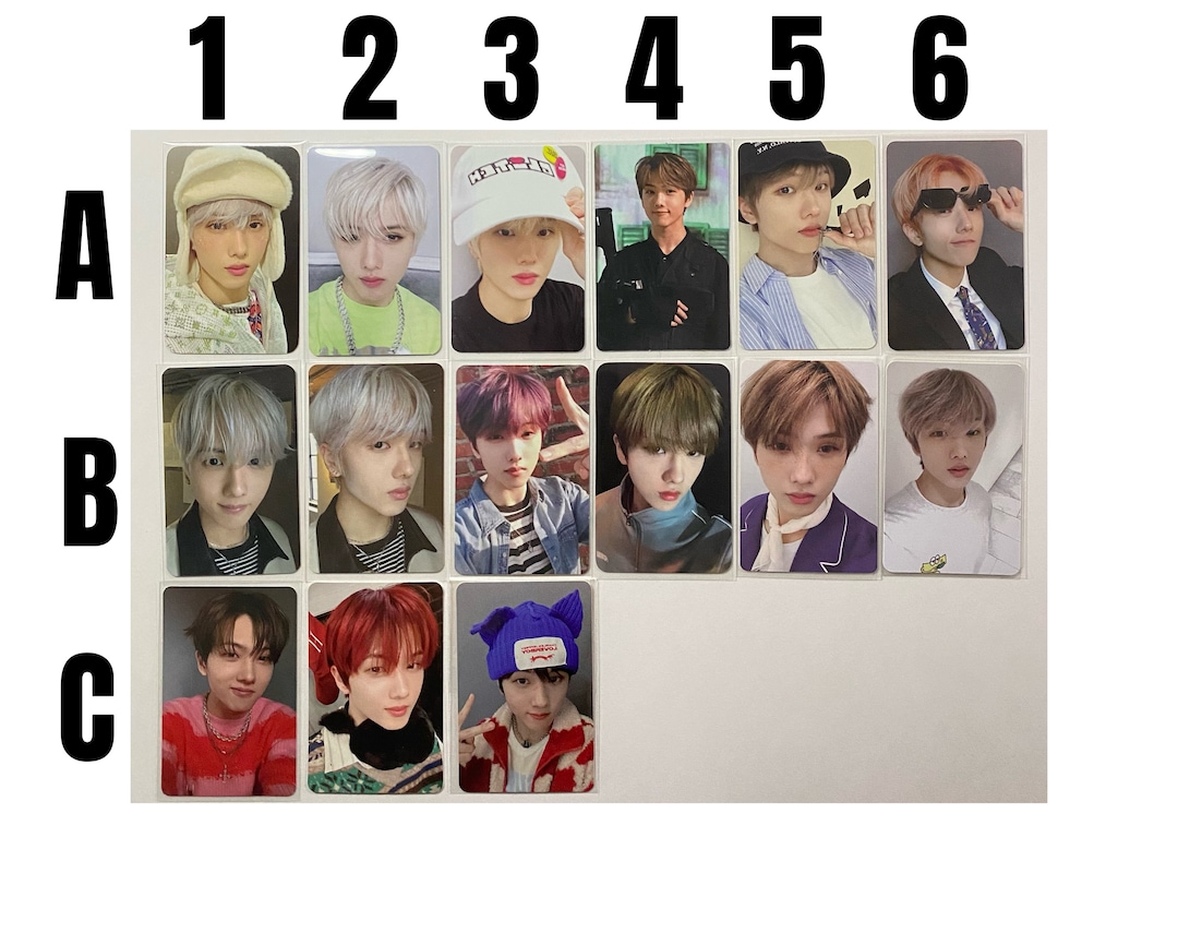 Jisung NCT Dream 127 Official Photocard Sticker Universe Neo