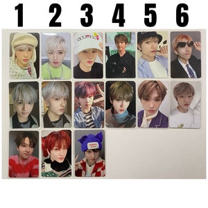 Jisung NCT Dream 127 Official Photocard Sticker Universe Neo Zone Hello Future Glitch Mode POB Resonance Hot Sauce