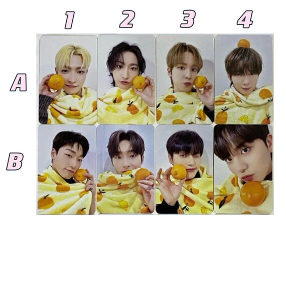 ATEEZ Makestar Wolf OT8 Unit Photocards PC Set | Mercari