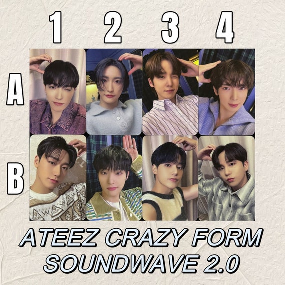 ATEEZ [official] Soundwave 2.0 Crazy Form Teddy Bear San