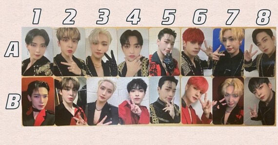 ATEEZ Guerrilla YES24 3.0 Pop-up Lucky Draw San Wooyoung Mingi