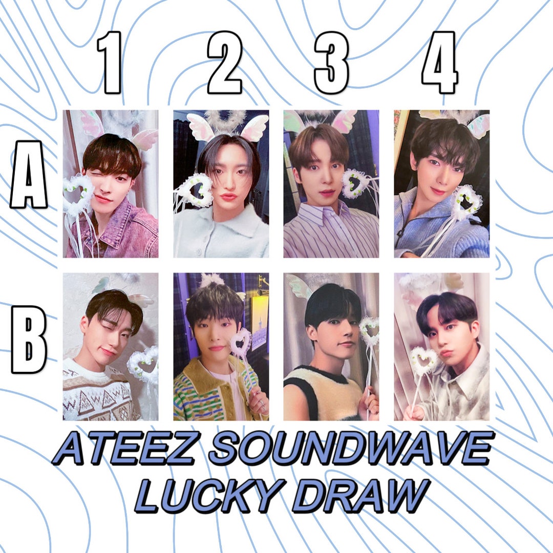 ATEEZ - ATEEZ MINGI PHOTOCARD KQ HBD MD センイル MINGI ATEEZ HBD MD 2023 BIRTHDAY KIT FIX ON BRACELET