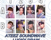 ATEEZ - ATEEZ soudwave 1次 ラキドロ トレカ ATEEZ [official] Soundwave 4.0 Lucky Draw Crazy Form Angel