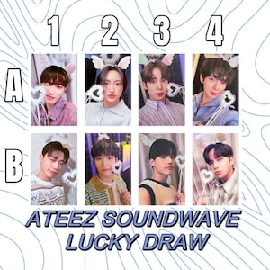 サンsoundwaveトレカ ATEEZ - ATEEZ soundwave 2次 ラキドロ サン トレカ セットの
