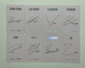Stray Kids [official] Nacific R7 Photocard SKZ Felix Hyunjin Lee