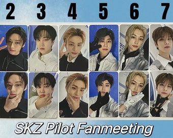 Stray kids [OFFICIAL] Skz 5 Stars 3rd Fanmeeting Pilot Pob preorder Photocard felix hyunjin Lee know bang chan changbin seungmin I.N Han