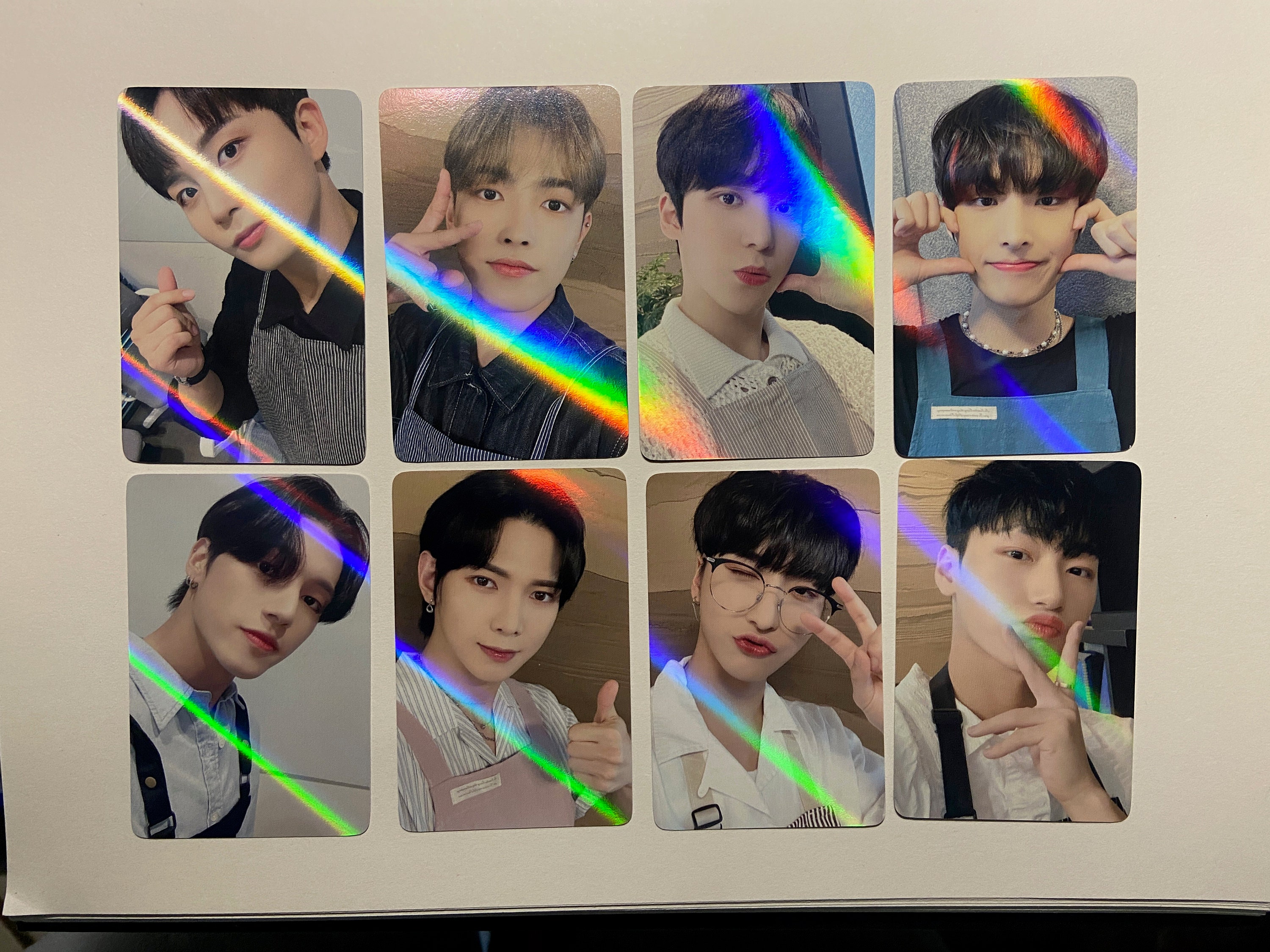 ATEEZ Guerrilla MAKESTAR 2.0 Cafe Holo San Wooyoung Mingi Hongjoong Yeosang  Seonghwa Jongho Yunho hello82 photocard official Preorder POB