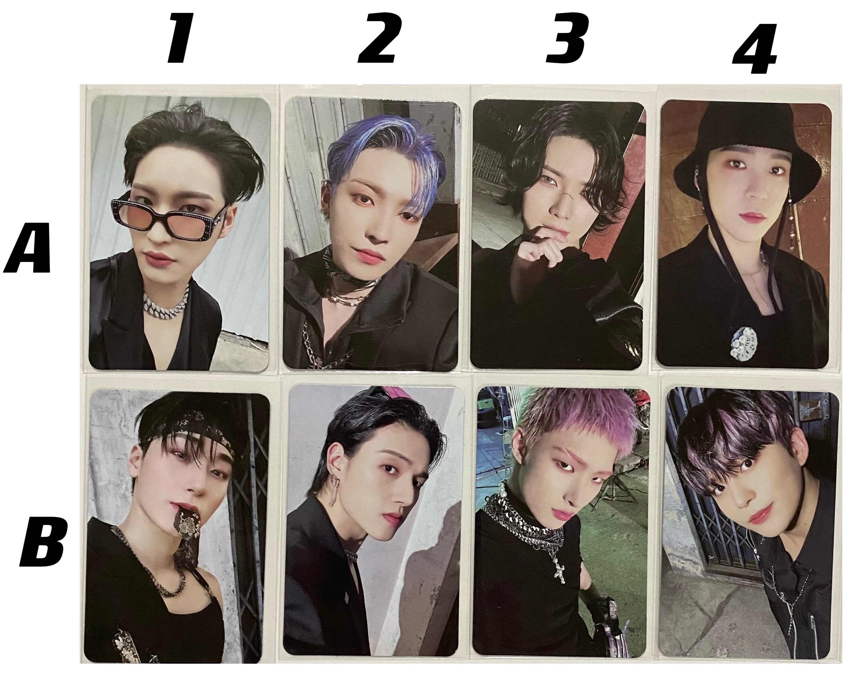 ATEEZ [Official] Makestar 2.0 The World EP.2 Outlaw Seonghwa Hongjoong  Mingi Yunho Yeosang Jongho San Wooyoung POB Photocard