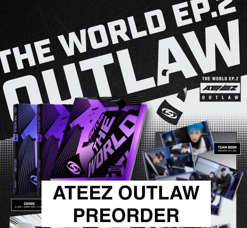 ATEEZ OUTLAW ポップアップ スクラッチイベント トレカ ミンギ-