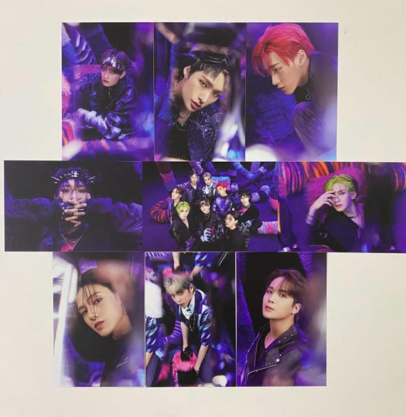 ATEEZ MMT サン ポストカード Official Ateez Fever PT. 2 MMT Album PCS Photocards Hongjoong
