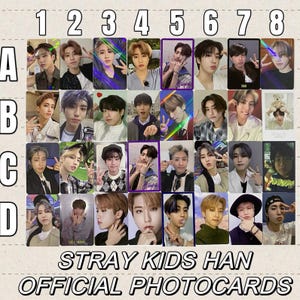 Stray Kids [Official] Han Jisung Photocard Maxident Yellow Wood Levanter Evel Jeju Oddinary Maniac Soundwave POB YZY withfans SKZ solo