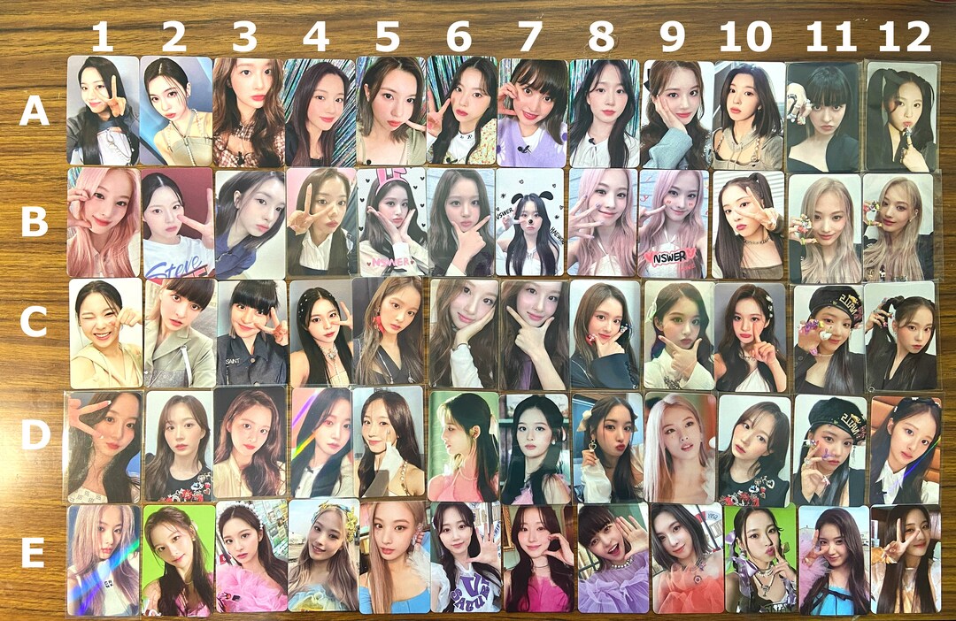 NMIXX Lucky Draw Ad Mare ADMARE Photocard Official Jiwoo Jinni