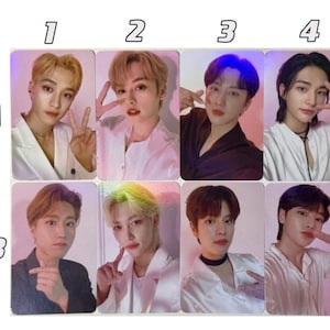 Stray Kids [Official] Nacific R3 Photocard SKZ Felix Hyunjin Lee know Bang Chan Changbin Seungmin I.N Han Jisung Signature Pink Holo Round 3