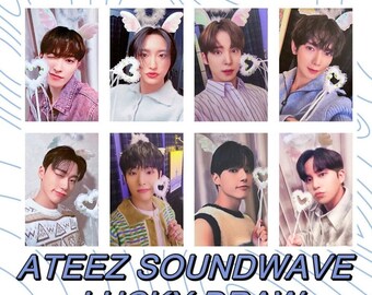 ATEEZ [official] Soundwave 4.0 Lucky Draw Crazy Form Angel