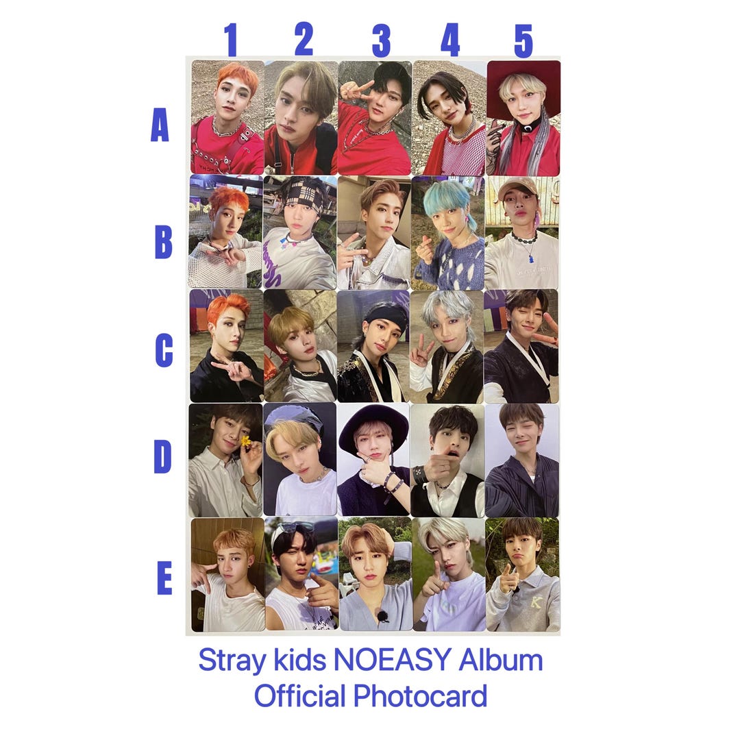 Stray Kids 'Noeasy' Withfans Round 3 Benefit Photocard – K