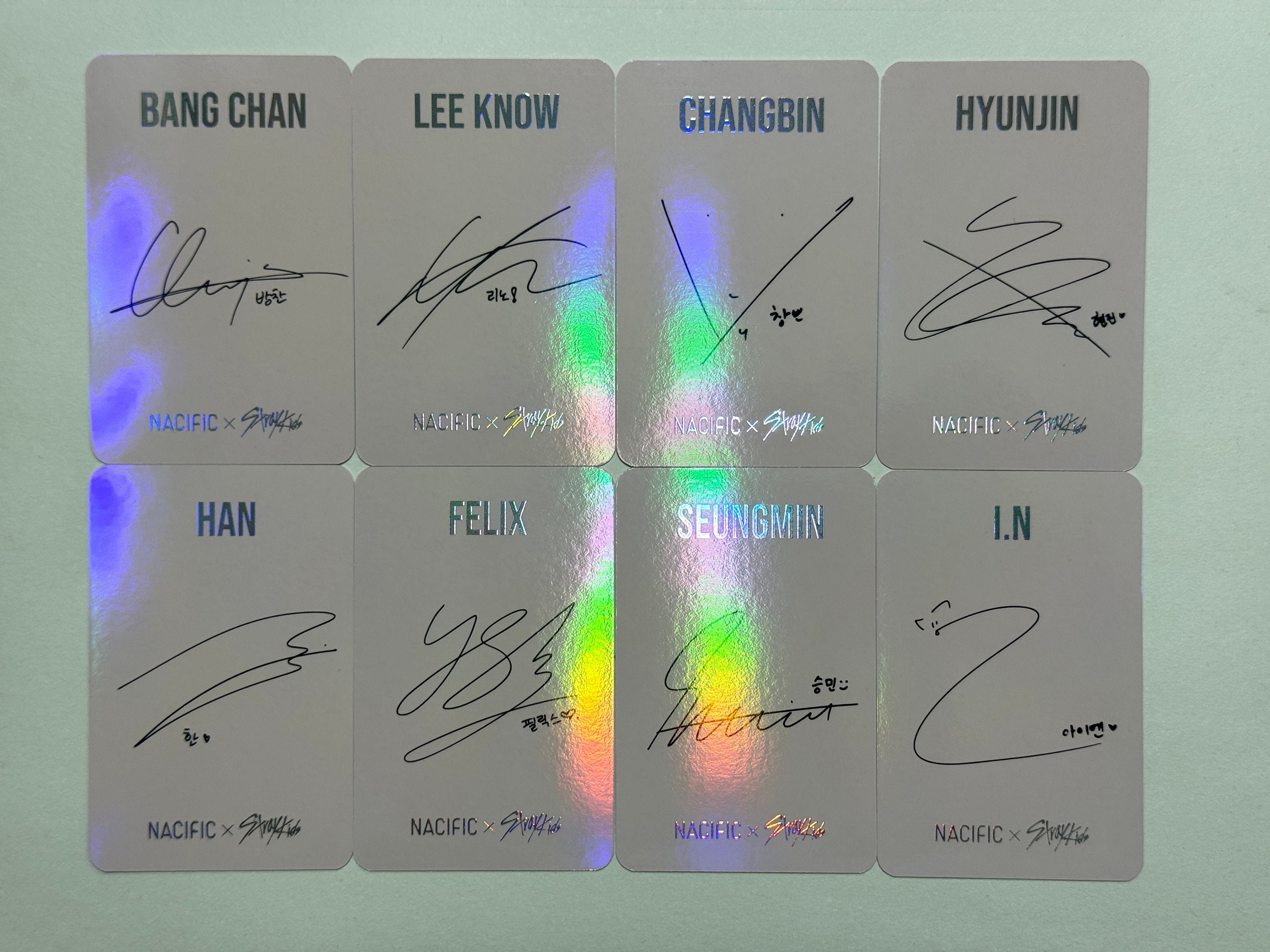 Stray Kids [official] Nacific R3 Photocard SKZ Felix Hyunjin Lee